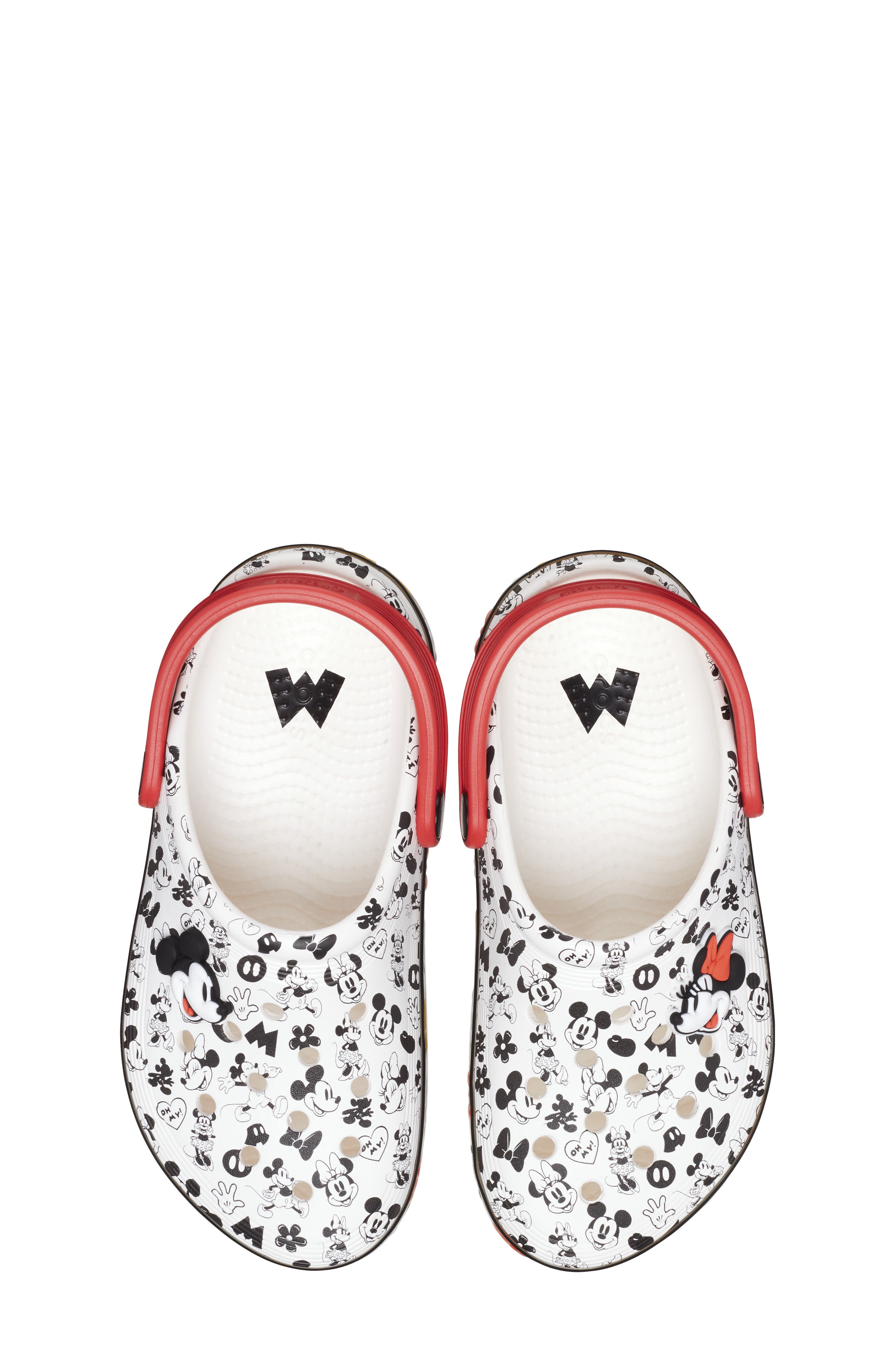 CROCS x Disney Kids' Mickey & Minnie Mouse Off Court Clog, Alternate, color, 