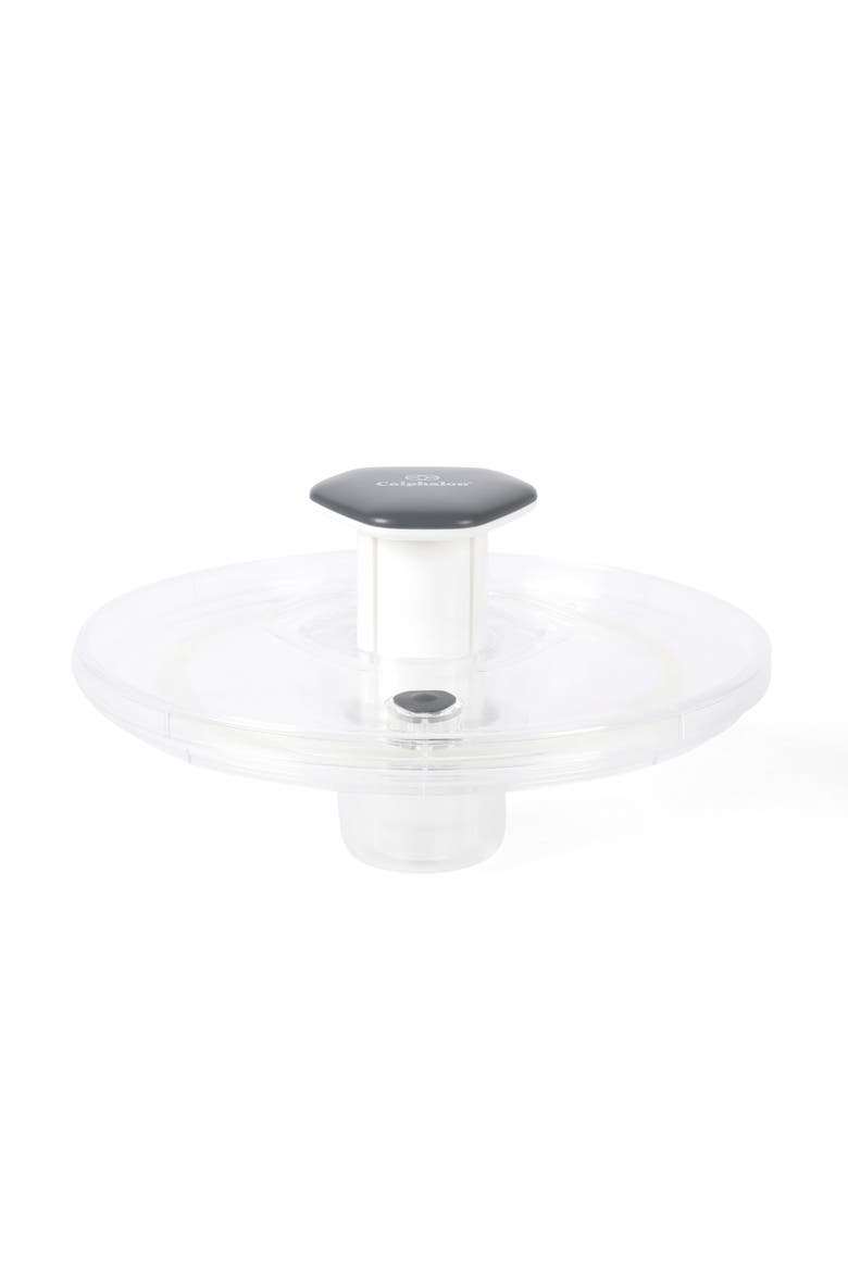 Aero Plastic Salad Spinner with Strainer and Extra Storage Lid, Alternate, color, Clear