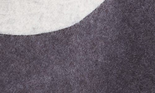 La Fiorentina Faux Fur Trim Cashmere Blend Ruana In Black