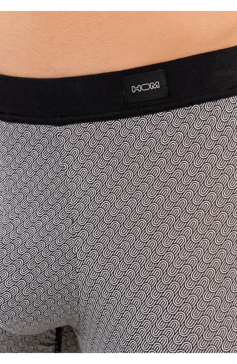 HOM Herbie Comfort Boxer Briefs, Alternate, color, Black Print