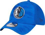 New Era Men's New Era Blue Dallas Mavericks Subtle Camo 39THIRTY Flex Hat