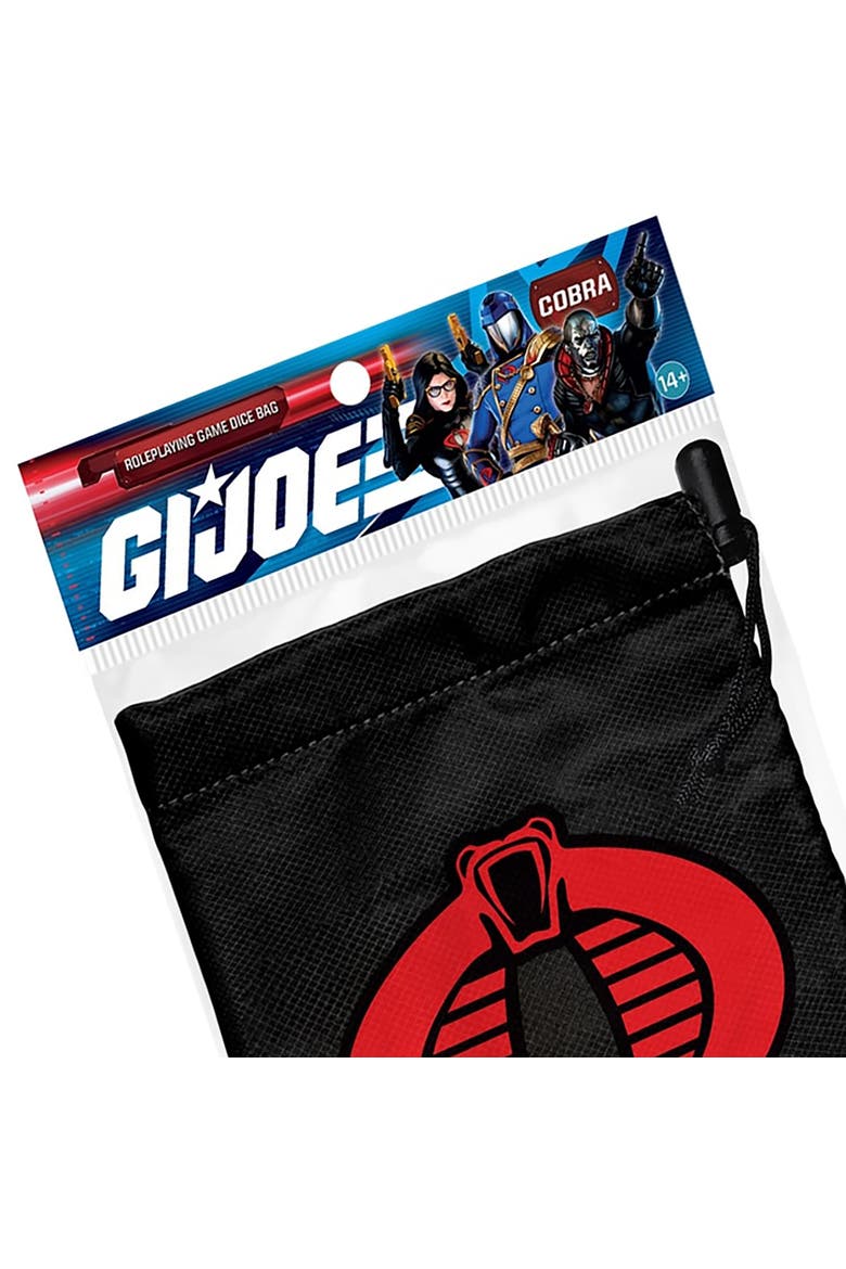 G.I. Joe Roleplaying Game Cobra Dice Bag Rpg Accessory, Dice Holder, Alternate, color, Multicolored