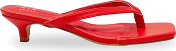 Raya Kitten Heel Sandal
