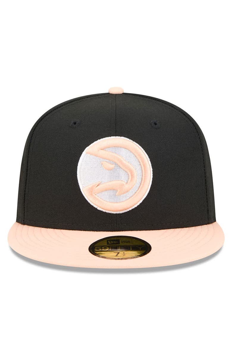 New Era Men's New Era Black Atlanta Hawks 2025/26 City Edition Alternate 59FIFTY Fitted Hat, Alternate, color, Black