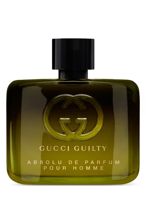 Gucci Guilty Absolu De Parfum Pour Homme In Transparent