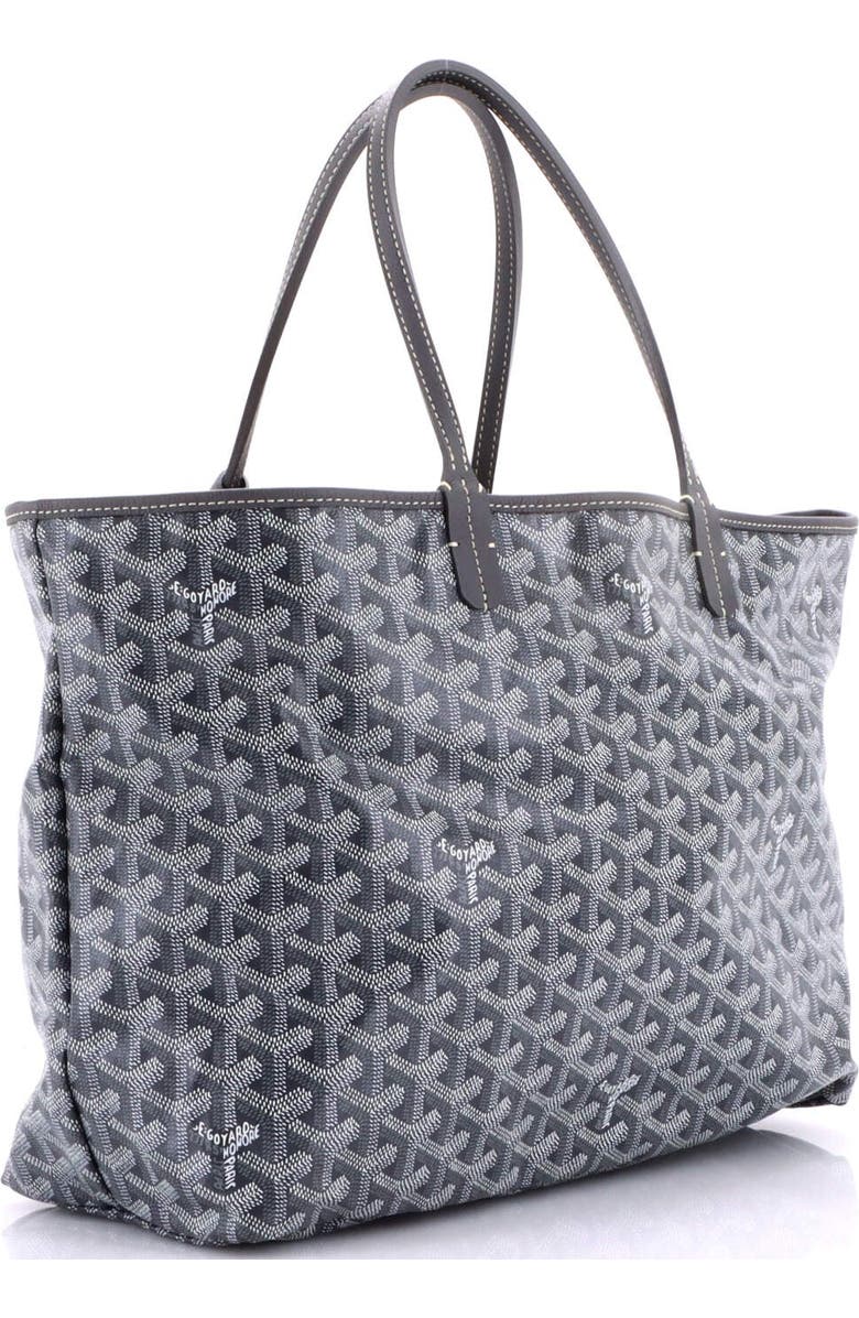 Pre-Owned Goyard Saint Louis Tote Coated Canvas PM, Alternate, color, Gray