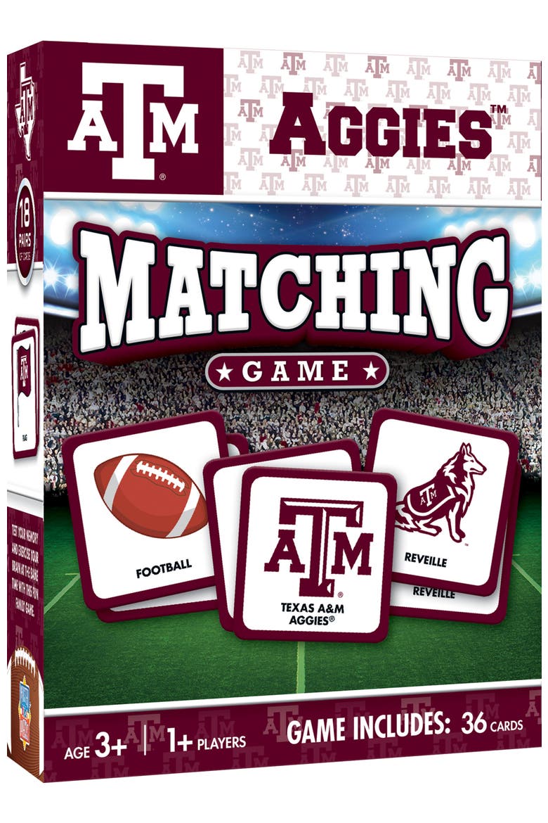 Texas A&M Aggies Matching Game, Main, color, Multicolor