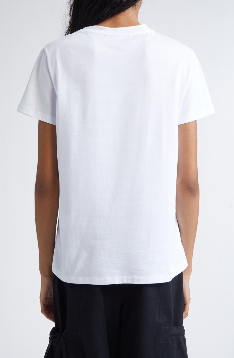 Max Mara Spadino Graphic T-Shirt, Alternate, color, Optical White