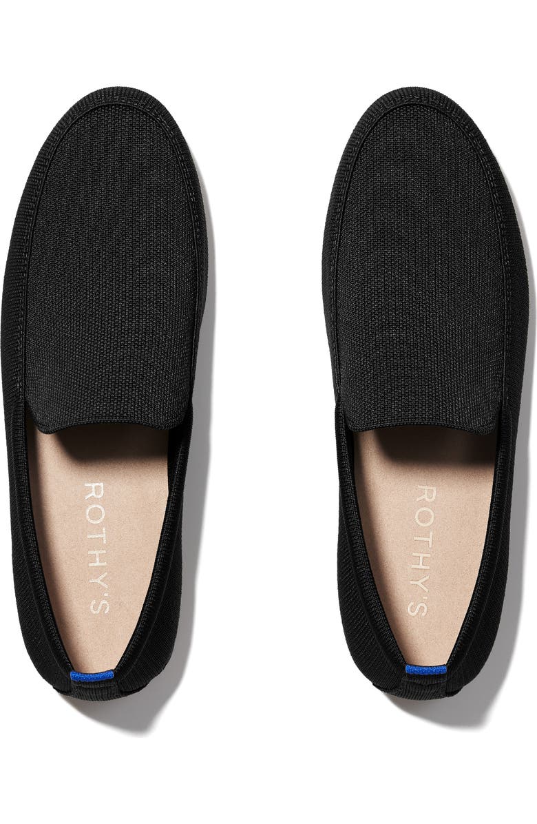 Rothy's The Ravello Loafer, Main, color, Stone Black