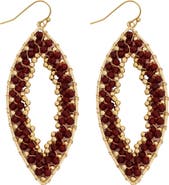 Panacea Crystal Marquis Earrings