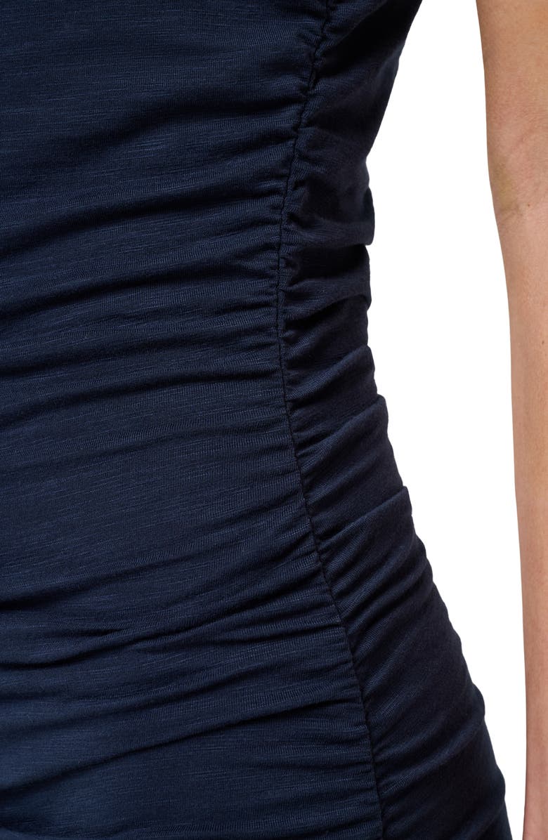 TravisMathew Ruched Sleeveless Cloud Jersey Maxi Dress, Alternate, color, 