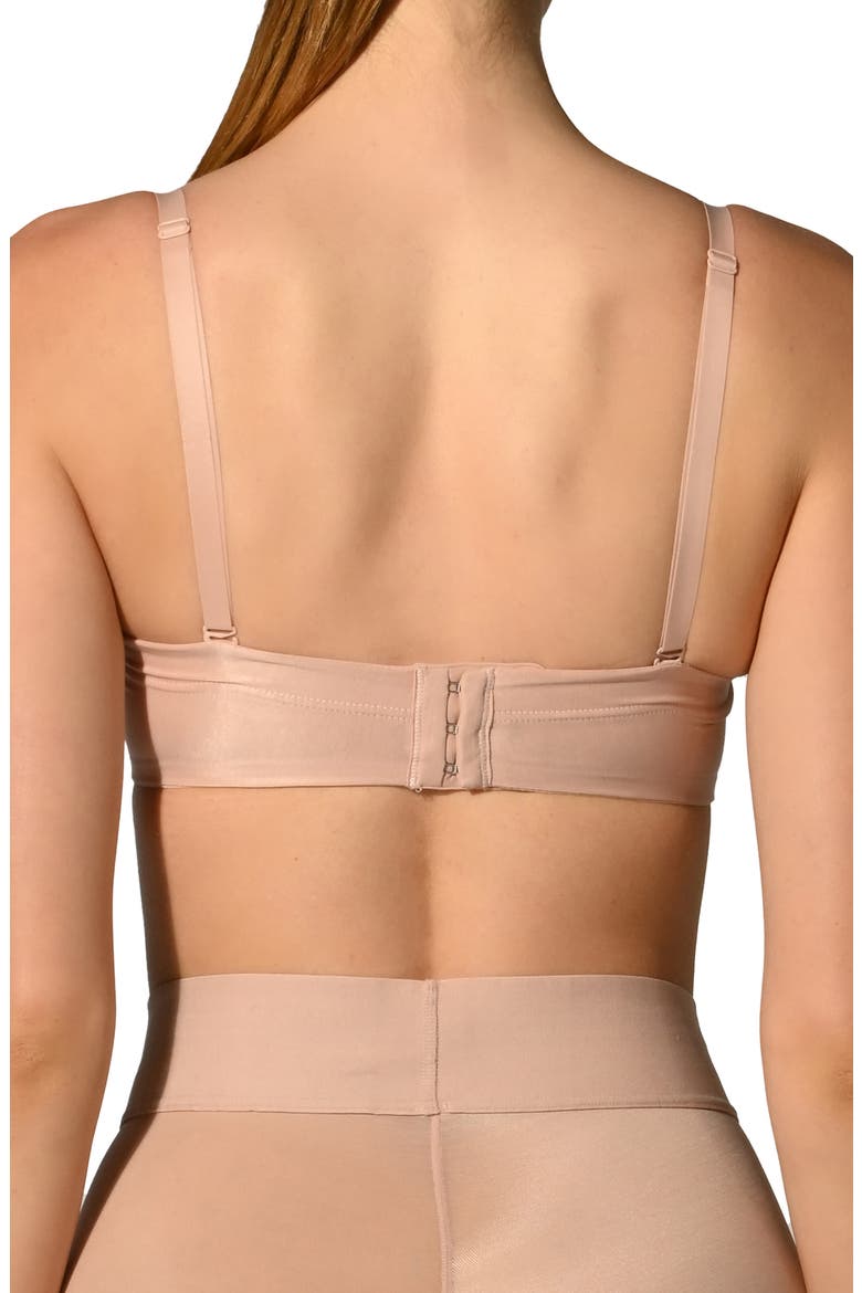 Bandeau Underwire Bra, Alternate, color, ROSEPOWDER