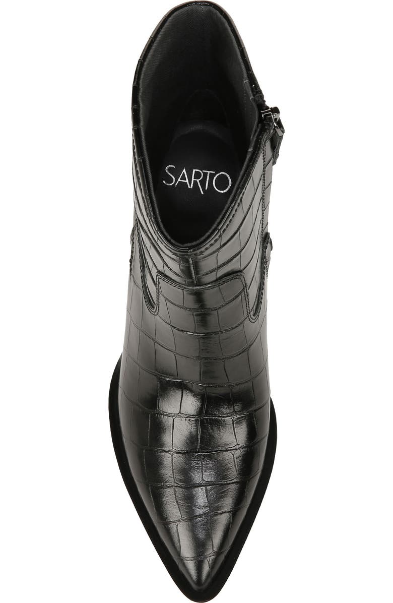 SARTO by Franco Sarto Gwenyth Pointed Toe Western Bootie, Alternate, color,