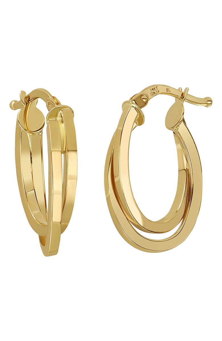 Bony Levy 14K Gold 15mm Hoop Earrings, Main, color, 14K Yellow Gold