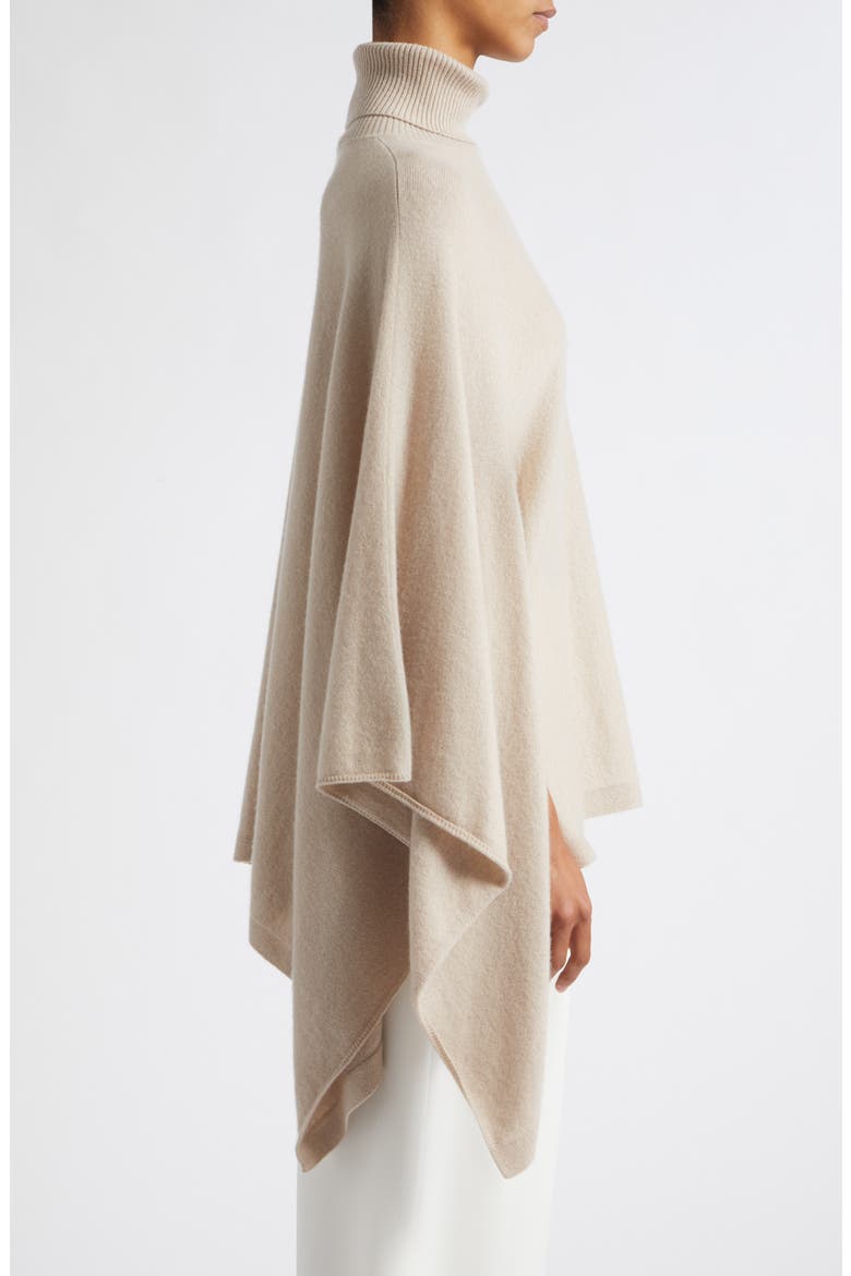 Amara Cashmere Poncho, Alternate, color, TAUPE