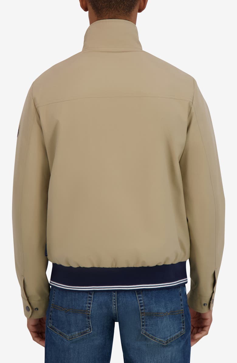 Nautica Bomber Jacket, Alternate, color, Coriander