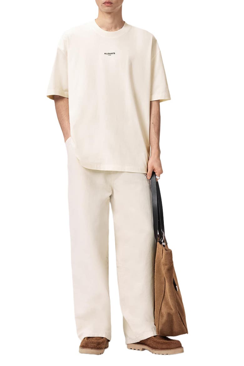 Mikro Oversize Cotton Graphic T-Shirt, Alternate, color, ASHEN WHITE WHITE