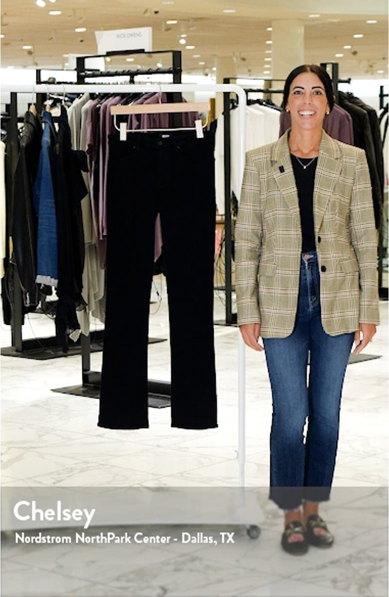 Manhattan High Waist Bootcut Jeans, sales video thumbnail