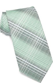 Calvin Klein Nelson Plaid Tie