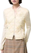 Burberry Quilted Nylon and Wool Fulbrook Jacket