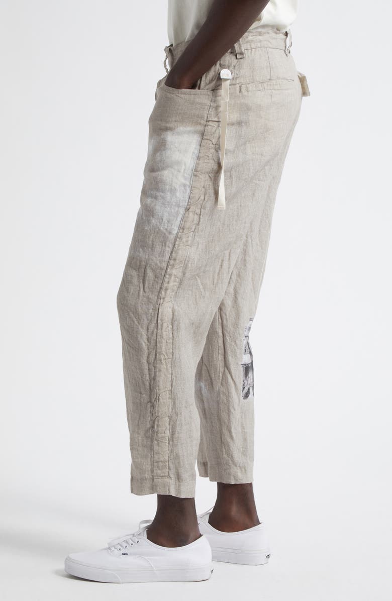 Undercover Linen Pants, Alternate, color, Natural Base