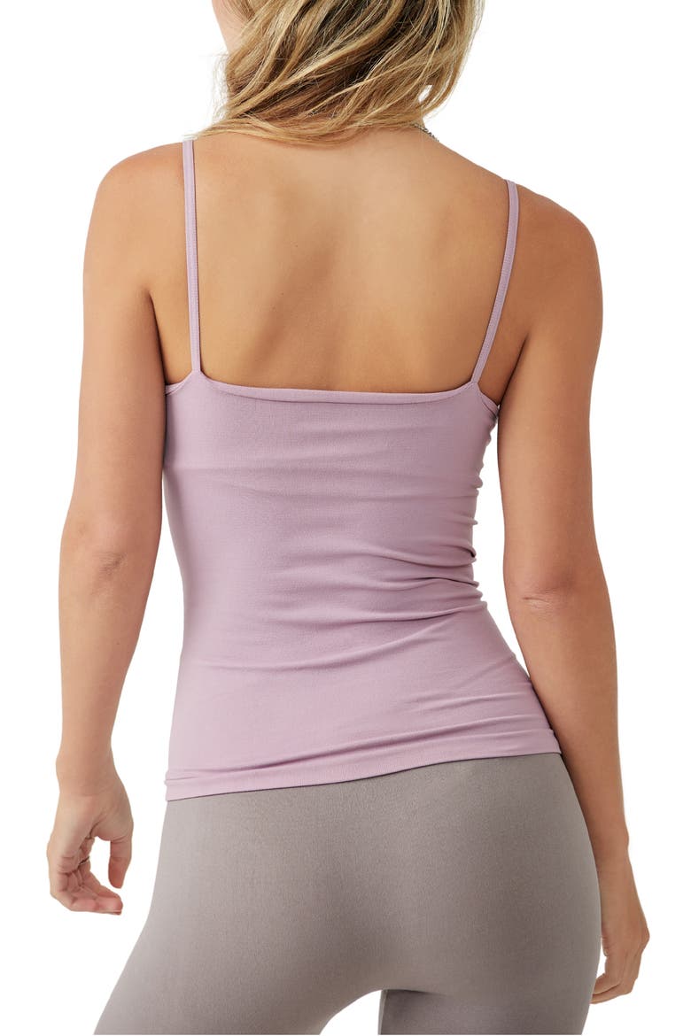 Intimately Free People Seamless Scoop Neck Camisole, Alternate, color, LA FLEUR