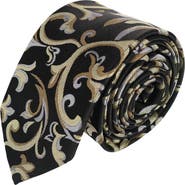 Trafalgar Christian the Romantic Brocade Silk Necktie