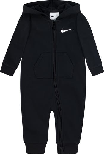 Nike Hooded French Terry Romper Nordstrom