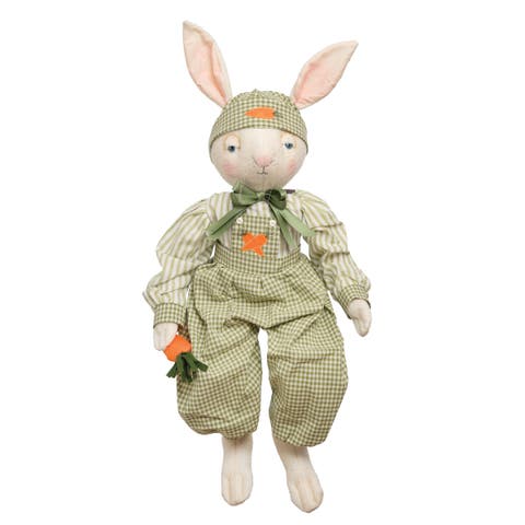Andy Bunny Easter Gathered Traditions Joe Spencer Soft Figure Figurine