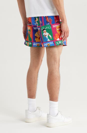 Illustrated Tech Shorts