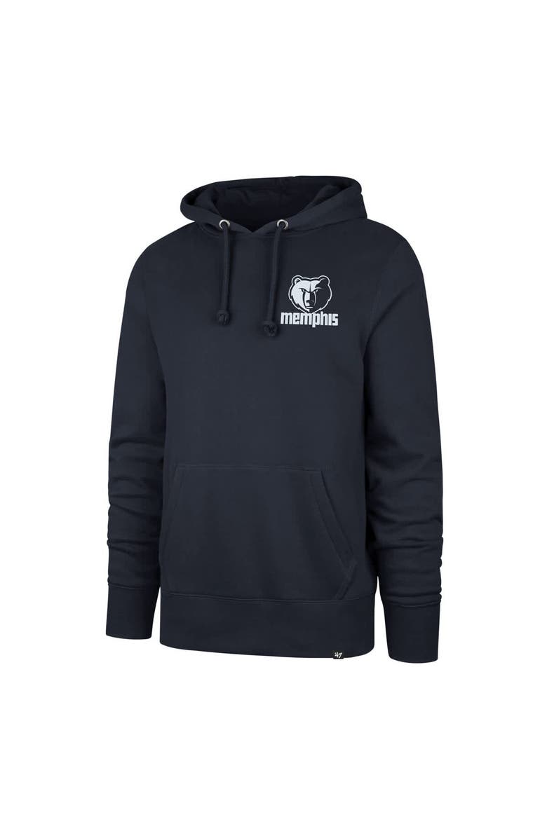 '47 Men's '47 Navy Memphis Grizzlies 2025/26 City Edition Jab Step Headline Hoodie, Alternate, color, Navy