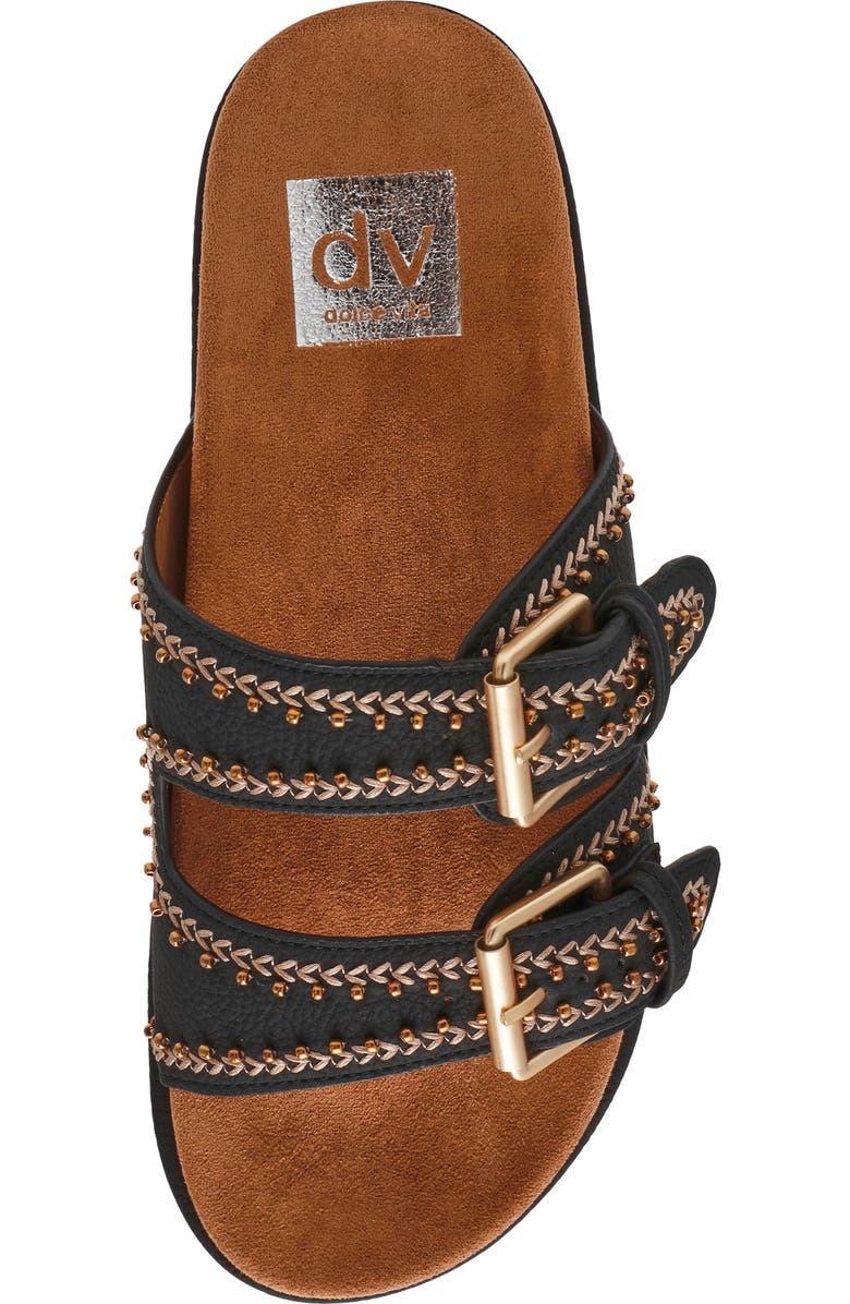 DV by Dolce Vita Phlume Slide Sandal, Alternate, color, Black