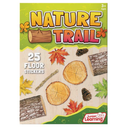 Nature Trail Educational Floor Stickers 25pcs