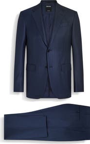 ZEGNA 15Milmil15 Faint Stripe Wool Suit