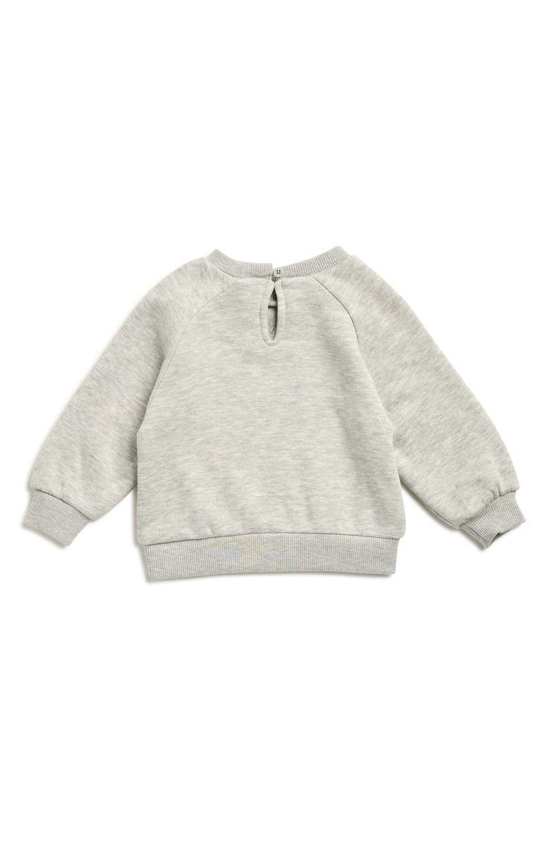 Tommy Hilfiger Fleece Logo Embroidered Pullover & Cargo Pants, Alternate, color, Grey