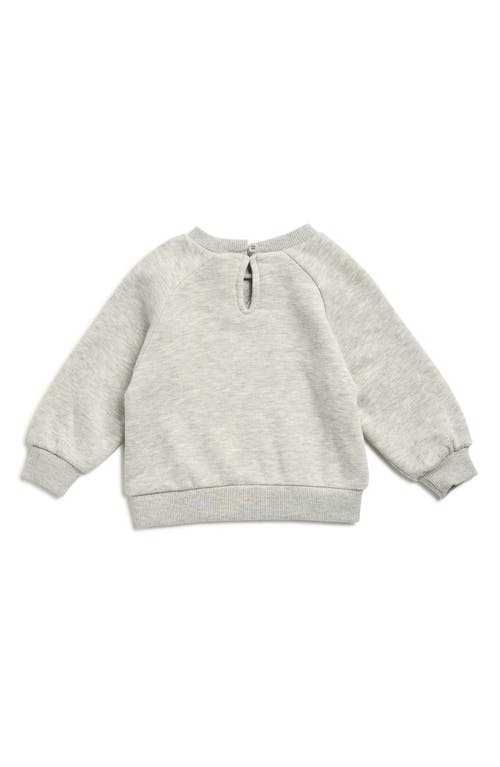 Tommy Hilfiger Fleece Logo Embroidered Pullover & Cargo Pants In Gray