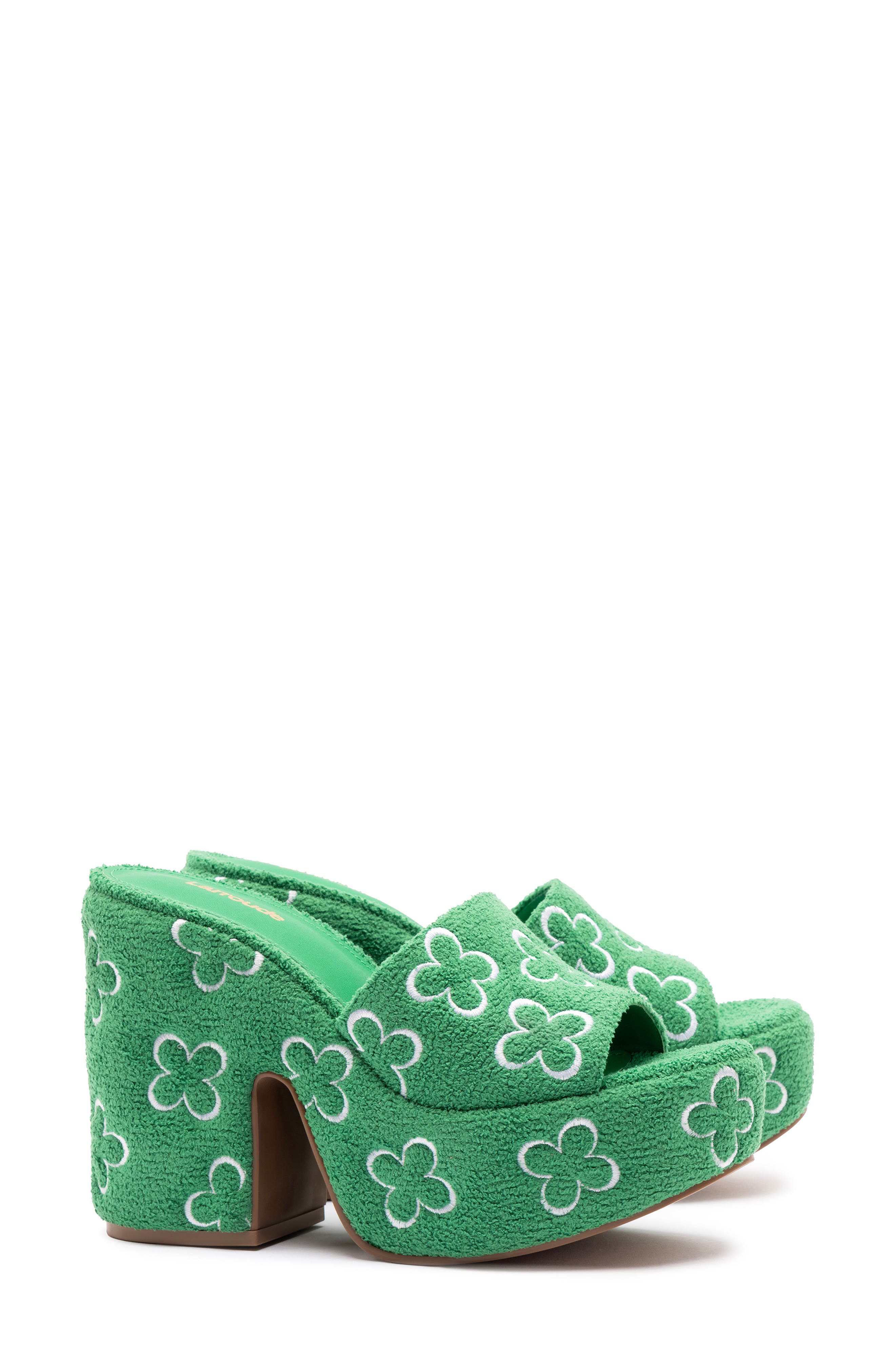 Larroudé Margot Platform Sandal, Main, color, 