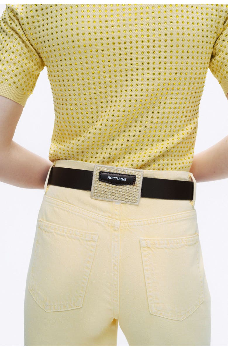 Nocturne Wide Leg Jeans, Alternate, color, 