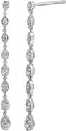 Bony Levy Getty Diamond Linear Drop Earrings
