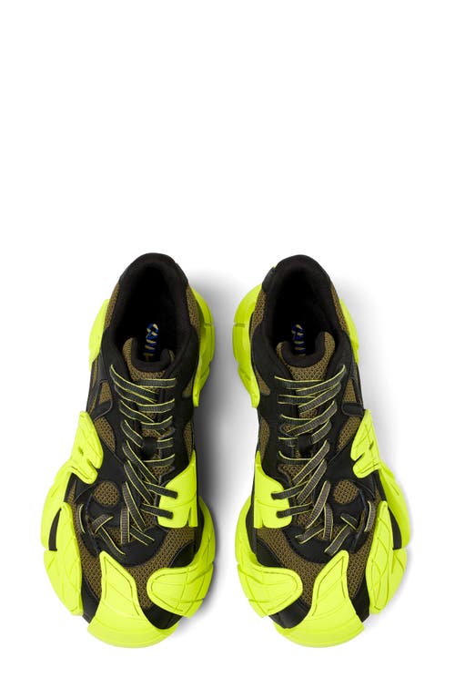 Camperlab Gender Inclusive Tormenta Sneaker In Yellow Multi