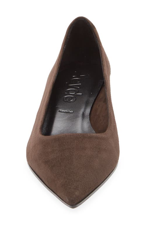 Aeyde Judi Pointed Toe Pump In Brown
