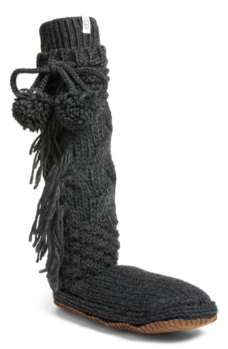 UGG<sup>®</sup> Cozy Slipper Socks, Main, color, 