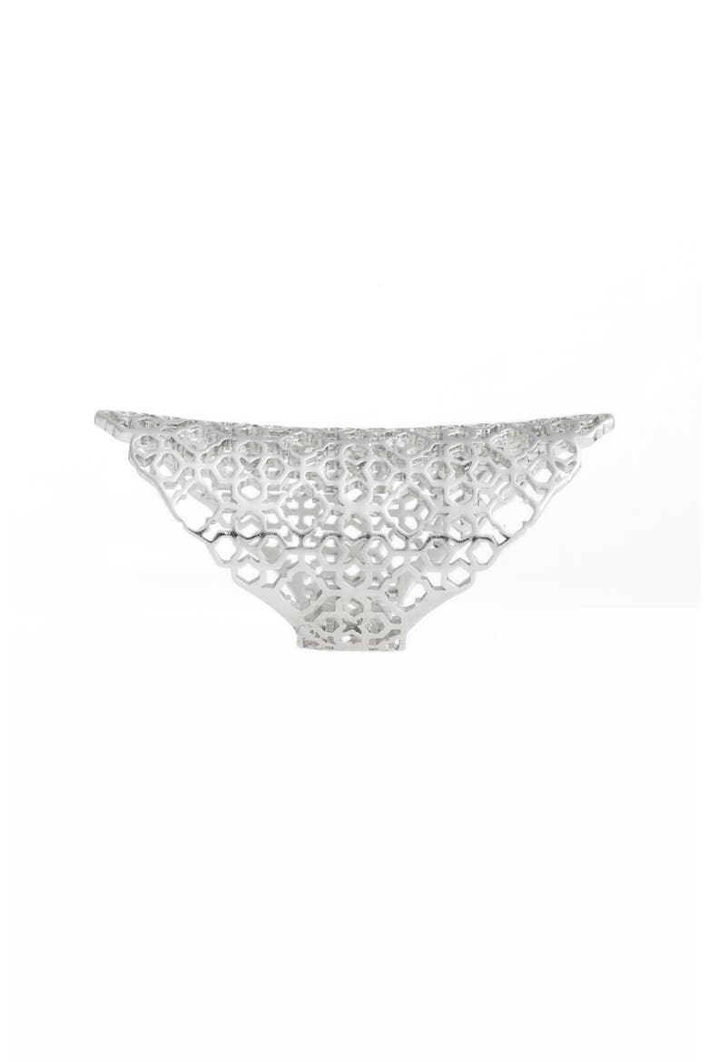 'Boone' Openwork Ring, Alternate, color, RHODIUM