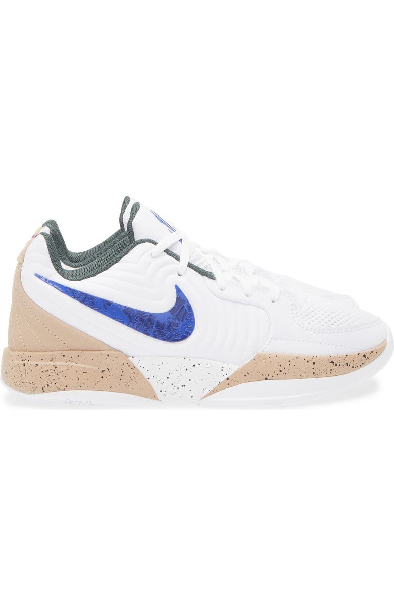 Nike Ja 2 Basketball Shoe, Alternate, color, White/ Astronomy Blue/ Hemp