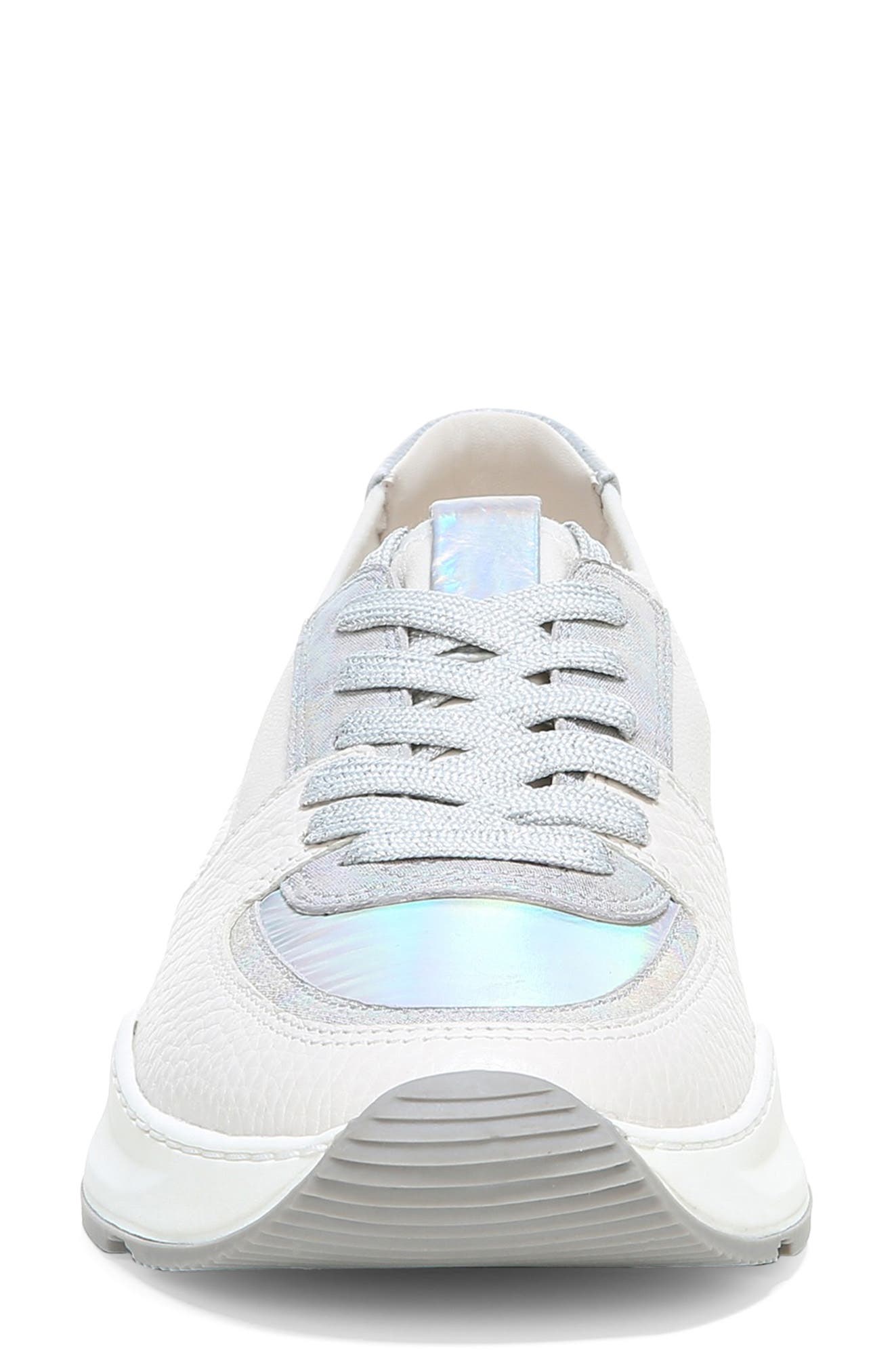 Bev Sneaker, Alternate, color, SATIN PEARL LEATHER