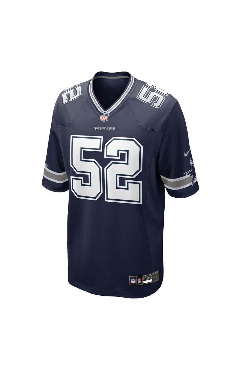 Nike Men's Nike Tyler Booker Navy Dallas Cowboys 2025 NFL Draft First Round Pick Game Jersey, Alternate, color, Navy