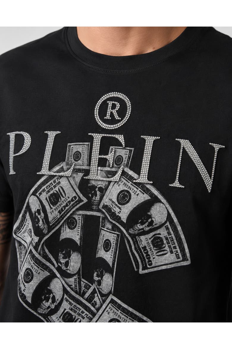 Jersey T-Shirt Plein Dollar Men, Alternate, color, black