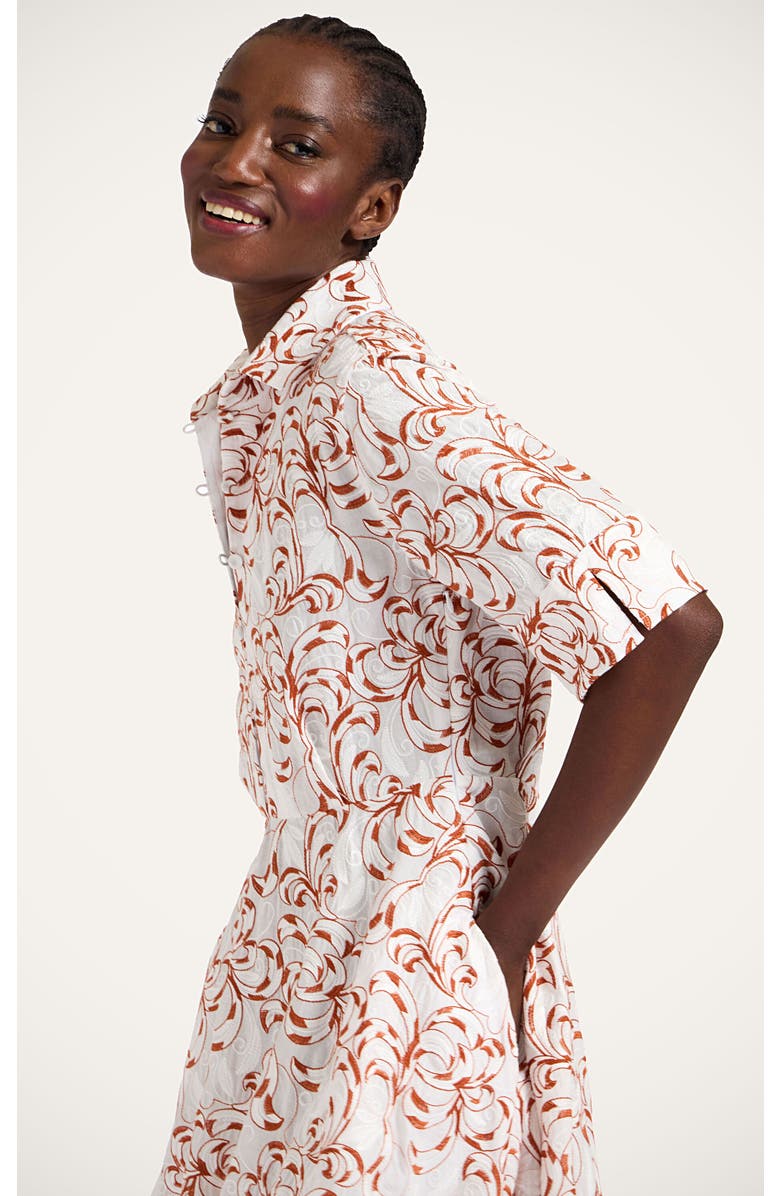 La DoubleJ San Pietro Dress, Alternate, color, Fern White