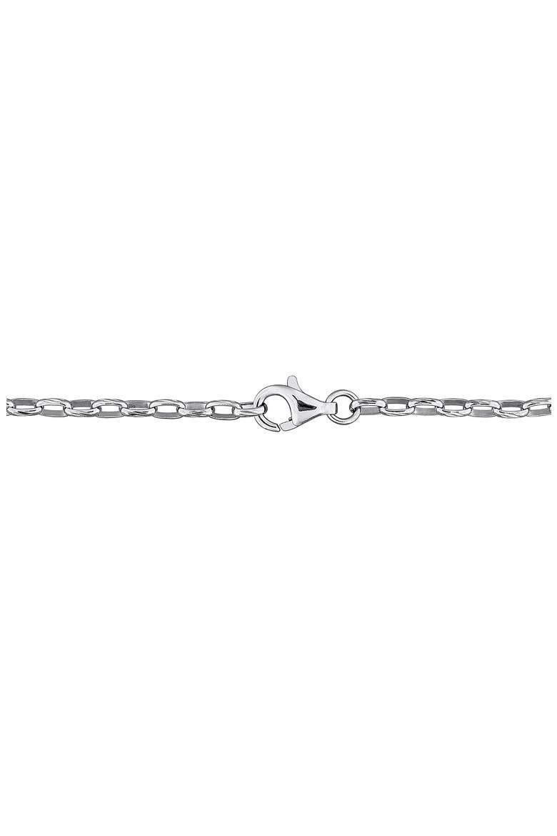 Sky Blue Topaz and Lab Created Sapphire Halo Bracelet, Alternate, color, BLUE