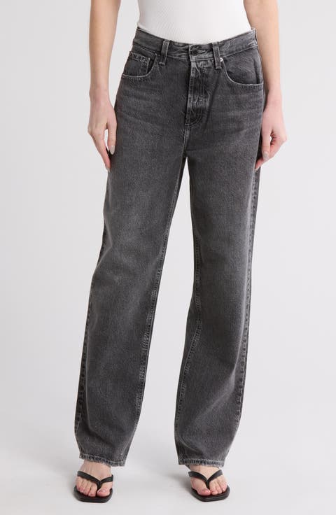 Clove High Waist Straight Leg Jeans